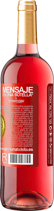 «Huye de las tentaciones... despacio, para que puedan alcanzarte» Edición ROSÉ