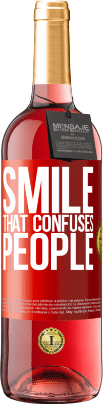 29,95 € | Rosé Wine ROSÉ Edition Smile, that confuses people Red Label. Customizable label Young wine Harvest 2023 Tempranillo