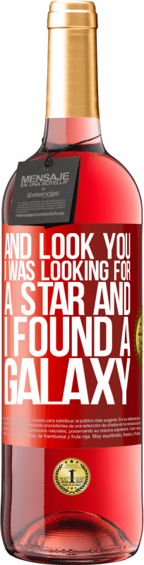 29,95 € Free Shipping | Rosé Wine ROSÉ Edition And look you, I was looking for a star and I found a galaxy Red Label. Customizable label Young wine Harvest 2025 Tempranillo