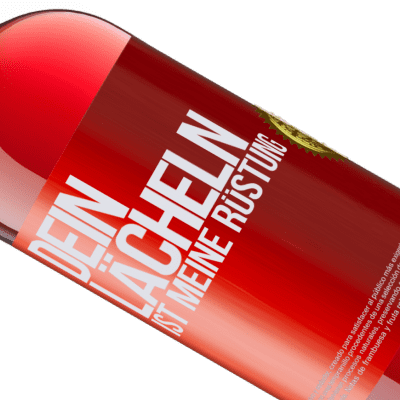 Einzigartige und Persönliche Ausdrücke. «Dein Lächeln ist meine Rüstung» ROSÉ Ausgabe