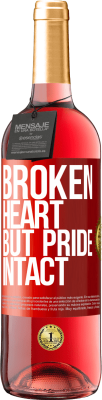 29,95 € | Rosé Wine ROSÉ Edition The broken heart But pride intact Red Label. Customizable label Young wine Harvest 2023 Tempranillo
