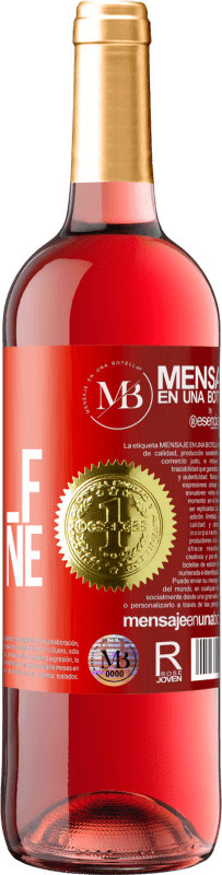 «Me, myself and wine» Edizione ROSÉ