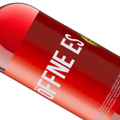 Einzigartige und Persönliche Ausdrücke. «Öffne es» ROSÉ Ausgabe