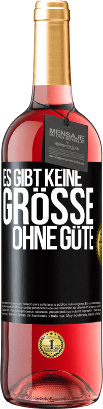 29,95 € | Roséwein ROSÉ Ausgabe Es gibt keine Größe ohne Güte Schwarzes Etikett. Anpassbares Etikett Junger Wein Ernte 2025 Tempranillo