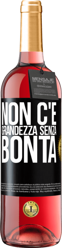 29,95 € | Vino rosato Edizione ROSÉ Non c'è grandezza senza bontà Etichetta Nera. Etichetta personalizzabile Vino giovane Raccogliere 2025 Tempranillo