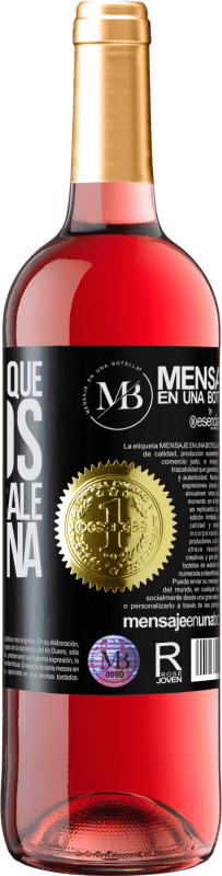 «Con lo bien que íbamos y va y se sale la cadena» Edición ROSÉ