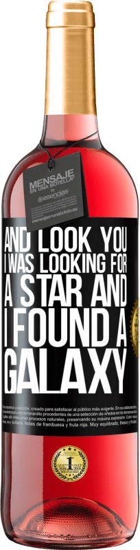 29,95 € | Rosé Wine ROSÉ Edition And look you, I was looking for a star and I found a galaxy Black Label. Customizable label Young wine Harvest 2024 Tempranillo