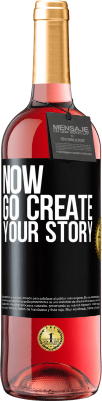 29,95 € | ロゼワイン ROSÉエディション Now, go create your story ブラックラベル. カスタマイズ可能なラベル 若いワイン 収穫 2024 Tempranillo