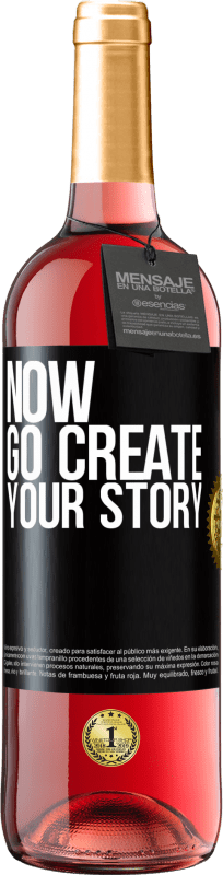 29,95 € | Rosé Wine ROSÉ Edition Now, go create your story Black Label. Customizable label Young wine Harvest 2025 Tempranillo
