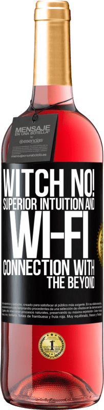 29,95 € | Rosé Wine ROSÉ Edition witch no! Superior intuition and Wi-Fi connection with the beyond Black Label. Customizable label Young wine Harvest 2023 Tempranillo