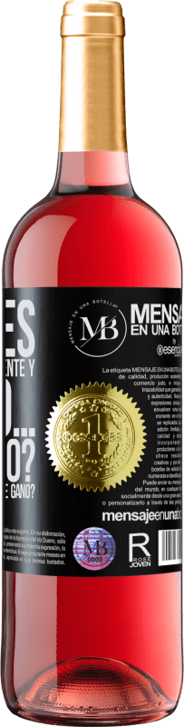 «A veces observo a cierta gente y pienso… ¿En serio? ¿Ese fue el esperma que ganó?» Edición ROSÉ