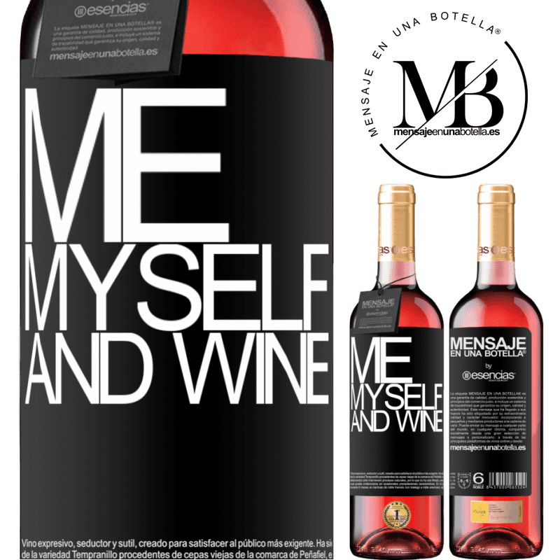 «Me, myself and wine» ROSÉエディション