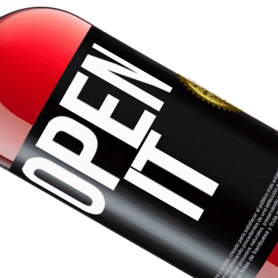 Unique & Personal Expressions. «Open it» ROSÉ Edition