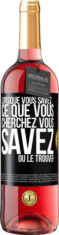 29,95 € | Vin rosé Édition ROSÉ Lorsque vous savez ce que vous cherchez, vous savez où le trouver Étiquette Noire. Étiquette personnalisable Vin jeune Récolte 2024 Tempranillo