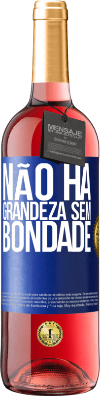29,95 € | Vinho rosé Edição ROSÉ Não há grandeza sem bondade Etiqueta Azul. Etiqueta personalizável Vinho jovem Colheita 2025 Tempranillo