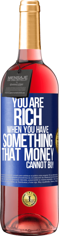 «Вы богаты, когда у вас есть то, что нельзя купить за деньги» Издание ROSÉ