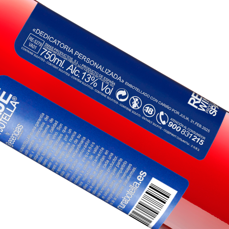 Total traceability. «Help is Here» ROSÉ Edition