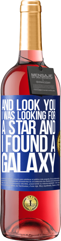 29,95 € | Rosé Wine ROSÉ Edition And look you, I was looking for a star and I found a galaxy Blue Label. Customizable label Young wine Harvest 2024 Tempranillo