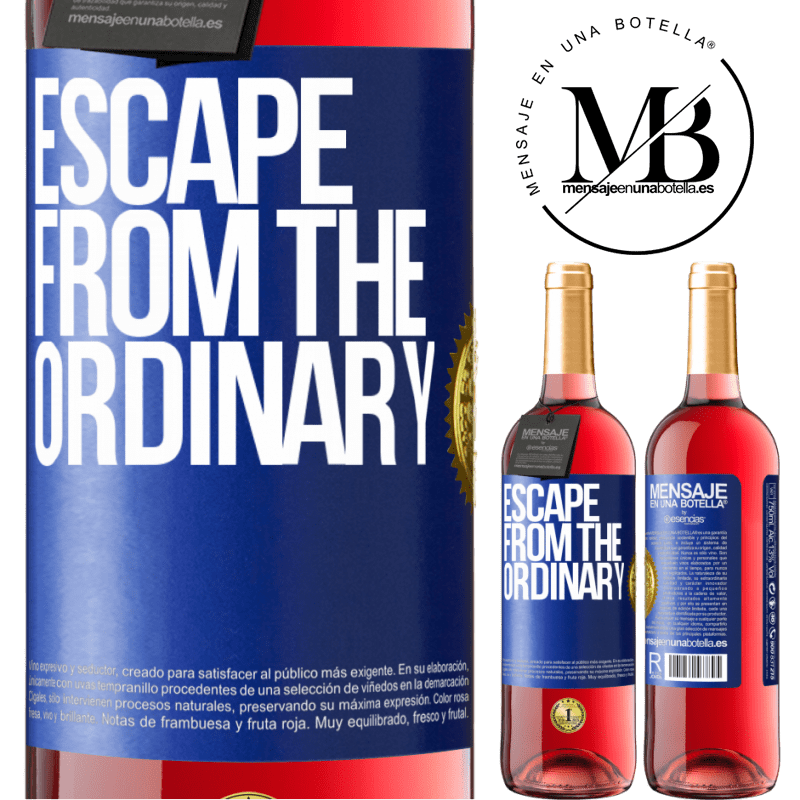 29,95 € Free Shipping | Rosé Wine ROSÉ Edition Escape from the ordinary Blue Label. Customizable label Young wine Harvest 2021 Tempranillo