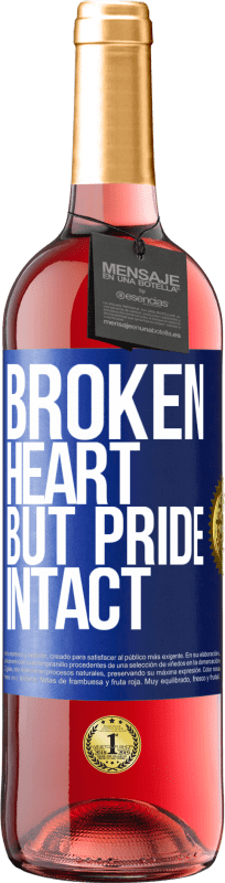 29,95 € Free Shipping | Rosé Wine ROSÉ Edition The broken heart But pride intact Blue Label. Customizable label Young wine Harvest 2025 Tempranillo