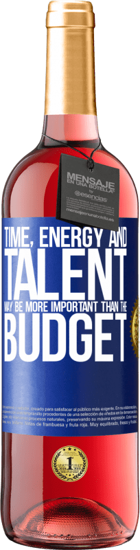 «Время, энергия и талант могут быть важнее бюджета» Издание ROSÉ