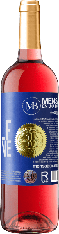 «Me, myself and wine» Edición ROSÉ