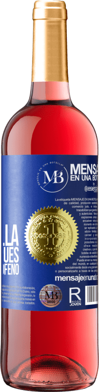 «A cierta edad, la pastilla del día después es el ibuprofeno» Edición ROSÉ