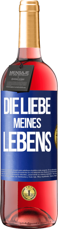 29,95 € | Roséwein ROSÉ Ausgabe Die Liebe meines Lebens Blaue Markierung. Anpassbares Etikett Junger Wein Ernte 2024 Tempranillo