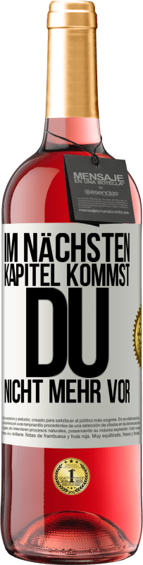 29,95 € Kostenloser Versand | Roséwein ROSÉ Ausgabe Im nächsten Kapitel kommst du nicht mehr vor Weißes Etikett. Anpassbares Etikett Junger Wein Ernte 2024 Tempranillo