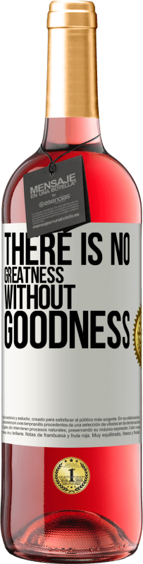 29,95 € | Розовое вино Издание ROSÉ Без добра нет величия Белая этикетка. Настраиваемая этикетка Молодое вино Урожай 2025 Tempranillo