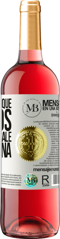 «Con lo bien que íbamos y va y se sale la cadena» Edición ROSÉ