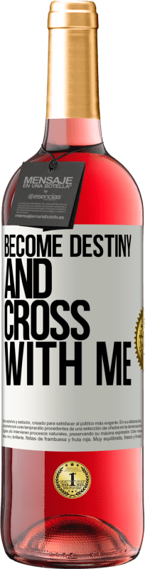 29,95 € | Rosé Wine ROSÉ Edition Become destiny and cross with me White Label. Customizable label Young wine Harvest 2021 Tempranillo