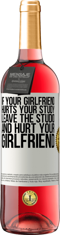 «あなたのガールフレンドがあなたの勉強を傷つけたら、スタジオを離れてあなたのガールフレンドを傷つけます» ROSÉエディション