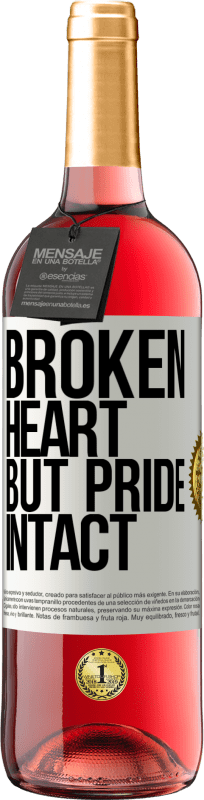 29,95 € Free Shipping | Rosé Wine ROSÉ Edition The broken heart But pride intact White Label. Customizable label Young wine Harvest 2024 Tempranillo