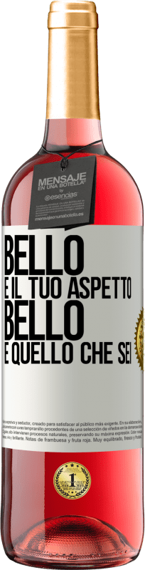 29,95 € | Vino rosato Edizione ROSÉ Bello è il tuo aspetto, bello è quello che sei Etichetta Bianca. Etichetta personalizzabile Vino giovane Raccogliere 2024 Tempranillo