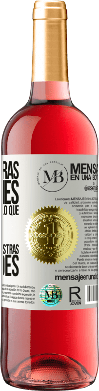 «Son nuestras elecciones las que muestran lo que somos, mucho más que nuestras habilidades» Edición ROSÉ