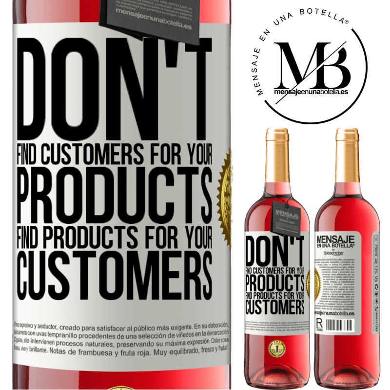 29,95 € Free Shipping | Rosé Wine ROSÉ Edition Don't find customers for your products, find products for your customers White Label. Customizable label Young wine Harvest 2025 Tempranillo