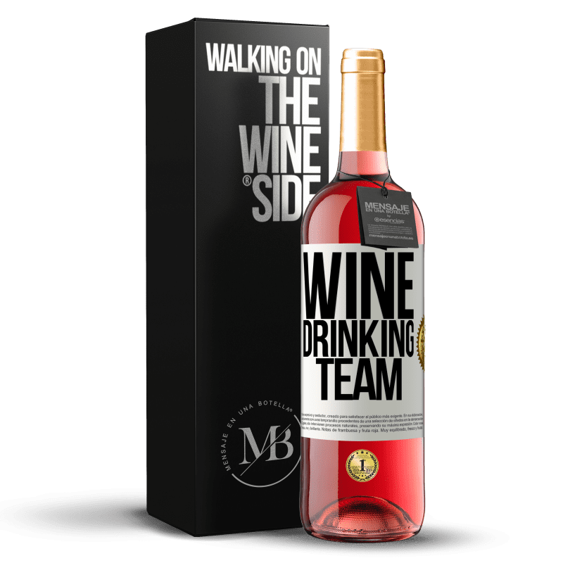 29,95 € 免费送货 | 桃红葡萄酒 ROSÉ版 Wine drinking team 白标. 可自定义的标签 青年酒 收成 2025 Tempranillo