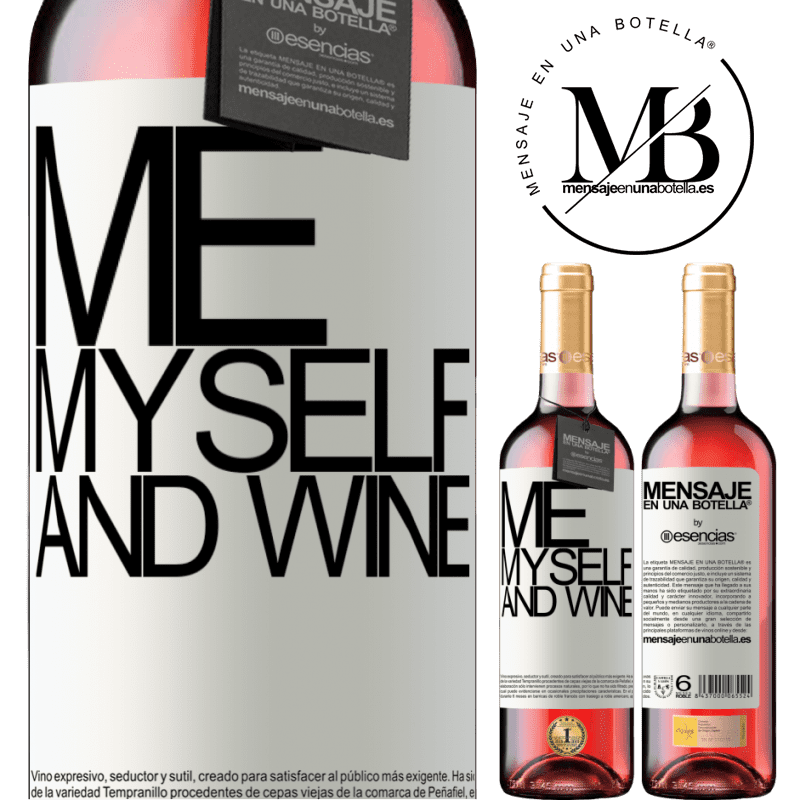 «Me, myself and wine» ROSÉエディション