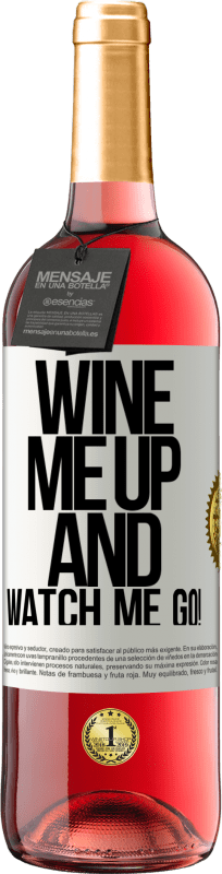 29,95 € Free Shipping | Rosé Wine ROSÉ Edition Wine me up and watch me go! White Label. Customizable label Young wine Harvest 2024 Tempranillo