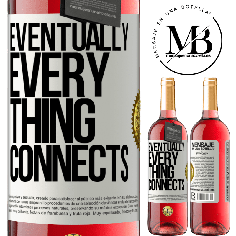 29,95 € Free Shipping | Rosé Wine ROSÉ Edition Eventually, everything connects White Label. Customizable label Young wine Harvest 2022 Tempranillo