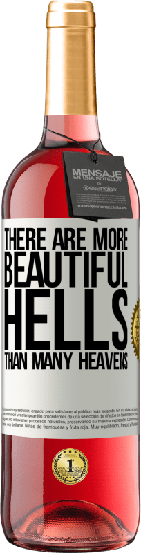 29,95 € | Rosé Wine ROSÉ Edition There are more beautiful hells than many heavens White Label. Customizable label Young wine Harvest 2024 Tempranillo