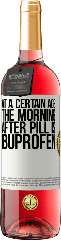 «В определенном возрасте утром после таблетки принимается ибупрофен» Издание ROSÉ