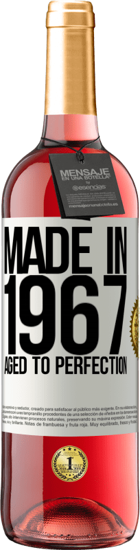 29,95 € | ロゼワイン ROSÉエディション 1967年製。完璧な熟成 ホワイトラベル. カスタマイズ可能なラベル 若いワイン 収穫 2023 Tempranillo