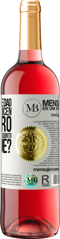 «Estoy en una edad en que si me dicen, te quiero automáticamente pregunto ¿Para qué?» Edición ROSÉ