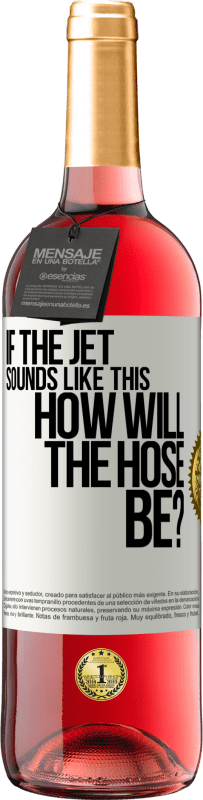 29,95 € | Rosé Wine ROSÉ Edition If the jet sounds like this, how will the hose be? White Label. Customizable label Young wine Harvest 2024 Tempranillo