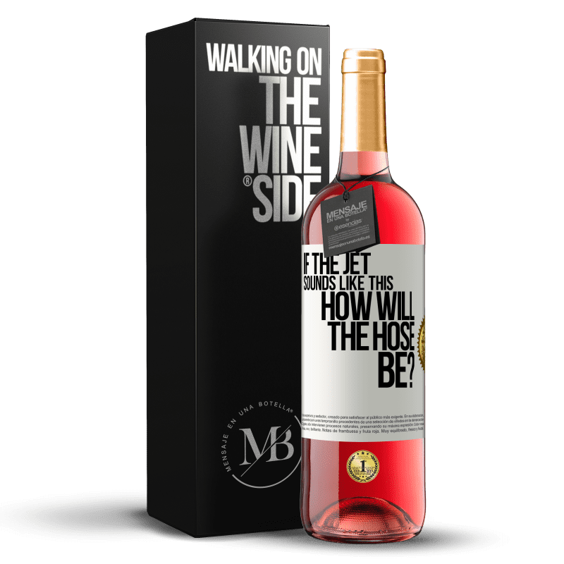 29,95 € Free Shipping | Rosé Wine ROSÉ Edition If the jet sounds like this, how will the hose be? White Label. Customizable label Young wine Harvest 2023 Tempranillo