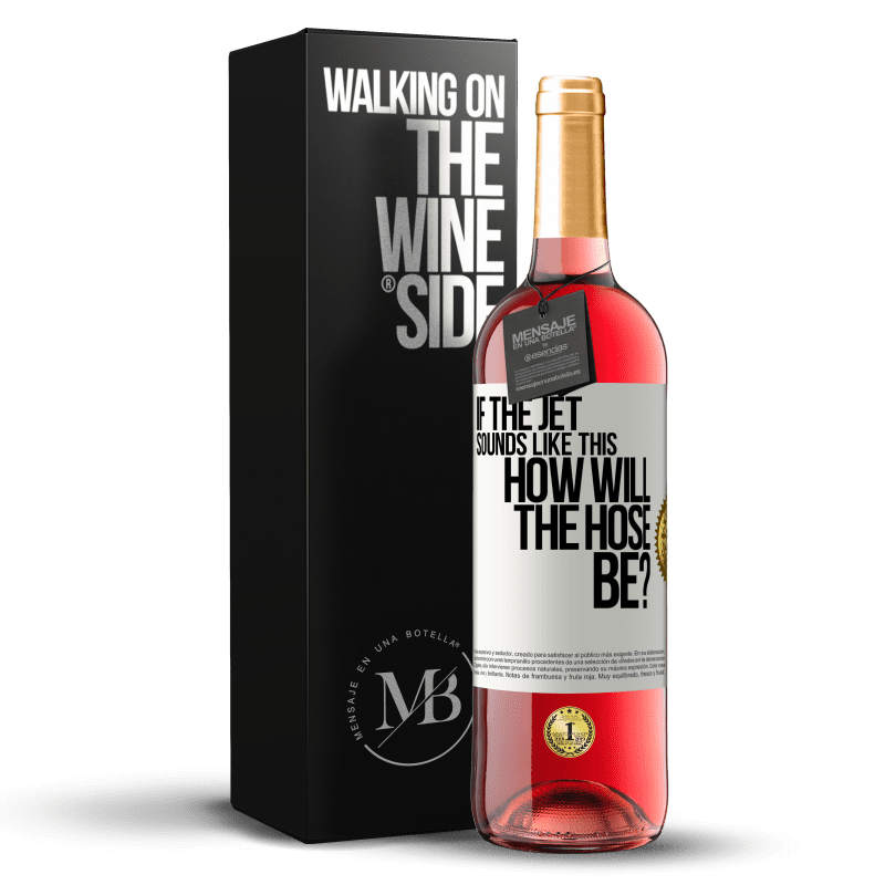 29,95 € Free Shipping | Rosé Wine ROSÉ Edition If the jet sounds like this, how will the hose be? White Label. Customizable label Young wine Harvest 2024 Tempranillo