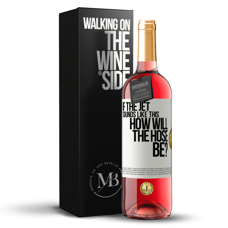 29,95 € Free Shipping | Rosé Wine ROSÉ Edition If the jet sounds like this, how will the hose be? White Label. Customizable label Young wine Harvest 2025 Tempranillo