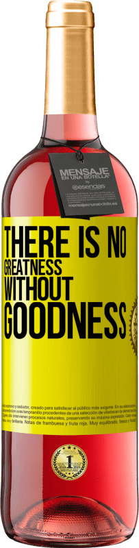 29,95 € | 桃红葡萄酒 ROSÉ版 没有善良就没有伟大 黄色标签. 可自定义的标签 青年酒 收成 2025 Tempranillo
